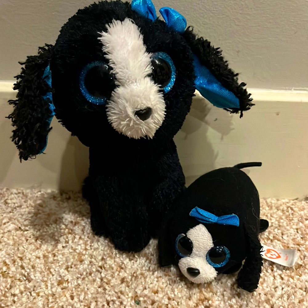 Tracey and Marci the dogs Beanie Boos